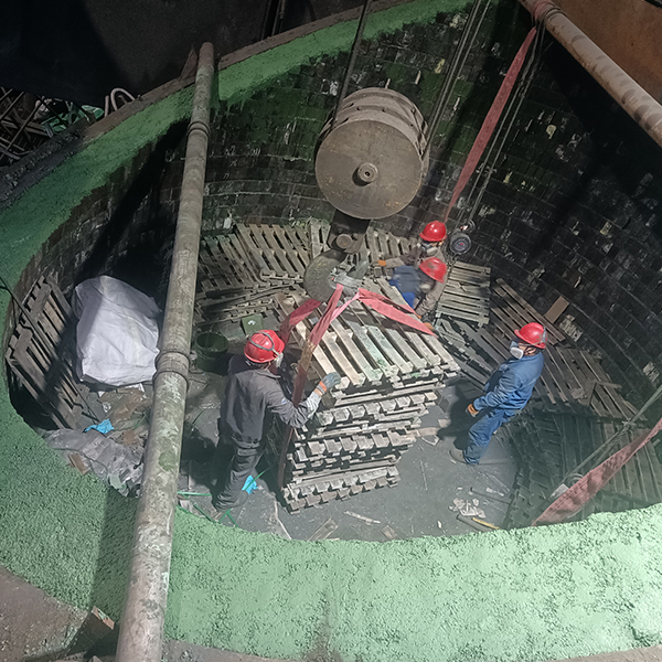 Зона дымовых газов.9
